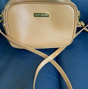 Joy x Iman crossbody leather bag